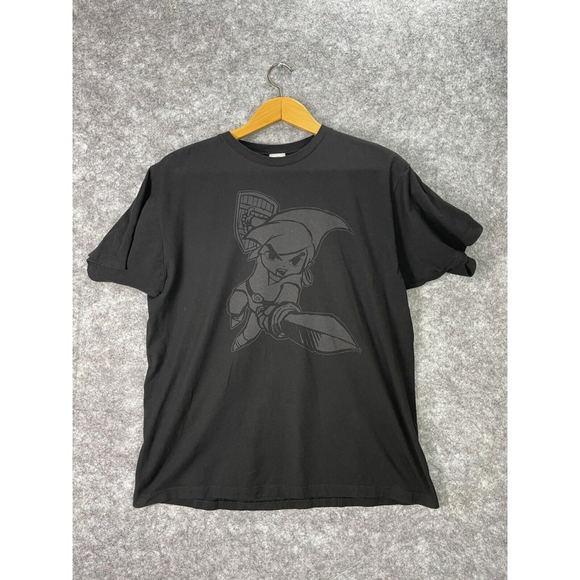 Nintendo Other - Authentic Nintendo Legends Of Zelda Men’s Black T Shirt Size XL Graphic Cotton